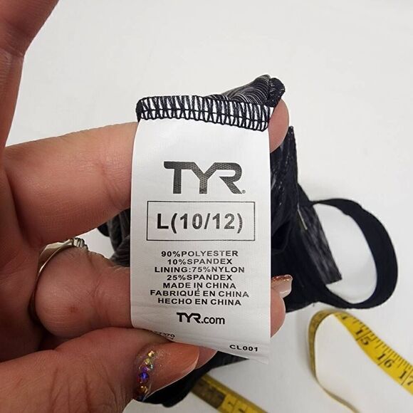 TYR Womens Sonoma V-Neck Open Back Tankini Size Large - Picture 5 of 5